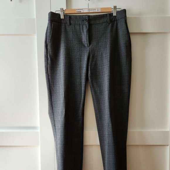 Hilary Radley grey and black plaid pants size 8. - Picture 1 of 4